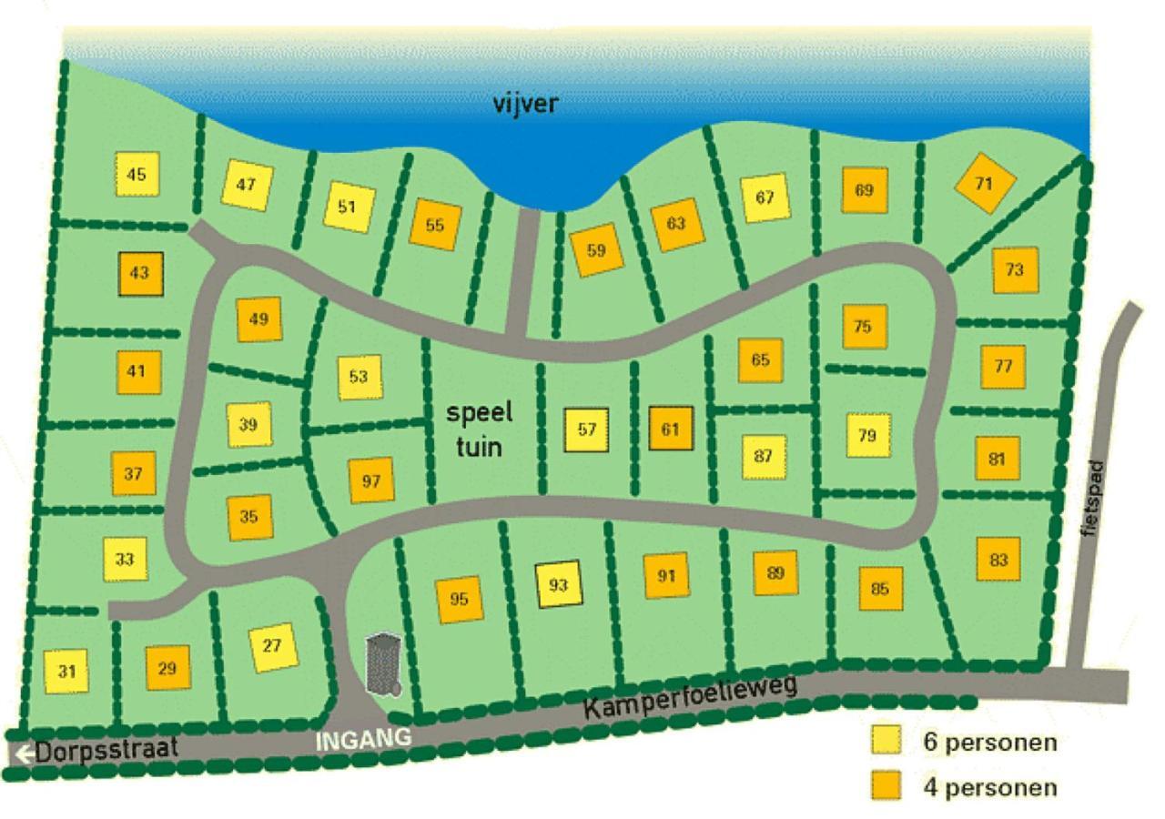 Villapark Kamperfoelie 27 De Koog  Exteriér fotografie